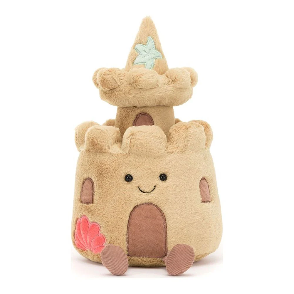 Jellycat Amuseables Plush Toy - Sandcastle (12 inch) - Image 2