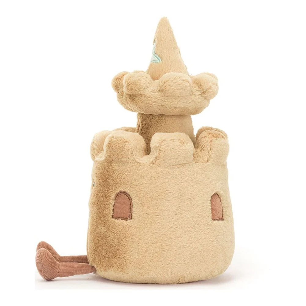 Jellycat Amuseables Plush Toy - Sandcastle (12 inch) - Image 3