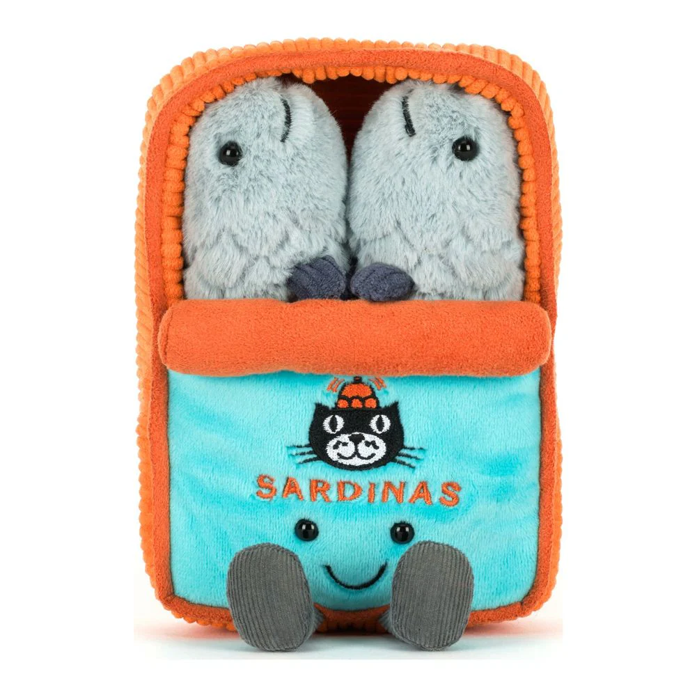 Jellycat Amuseables Plush Toy - Sardine Tin - Image 2