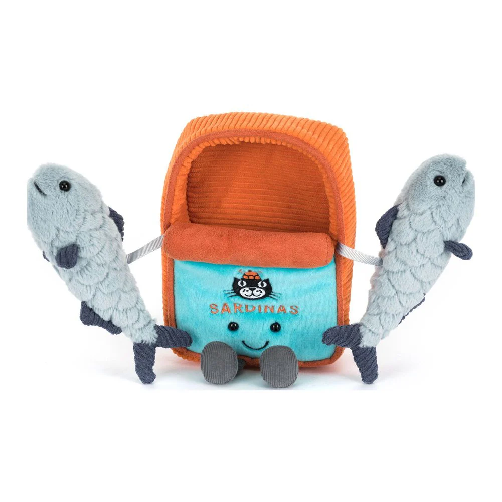 Jellycat Amuseables Plush Toy - Sardine Tin - Image 5