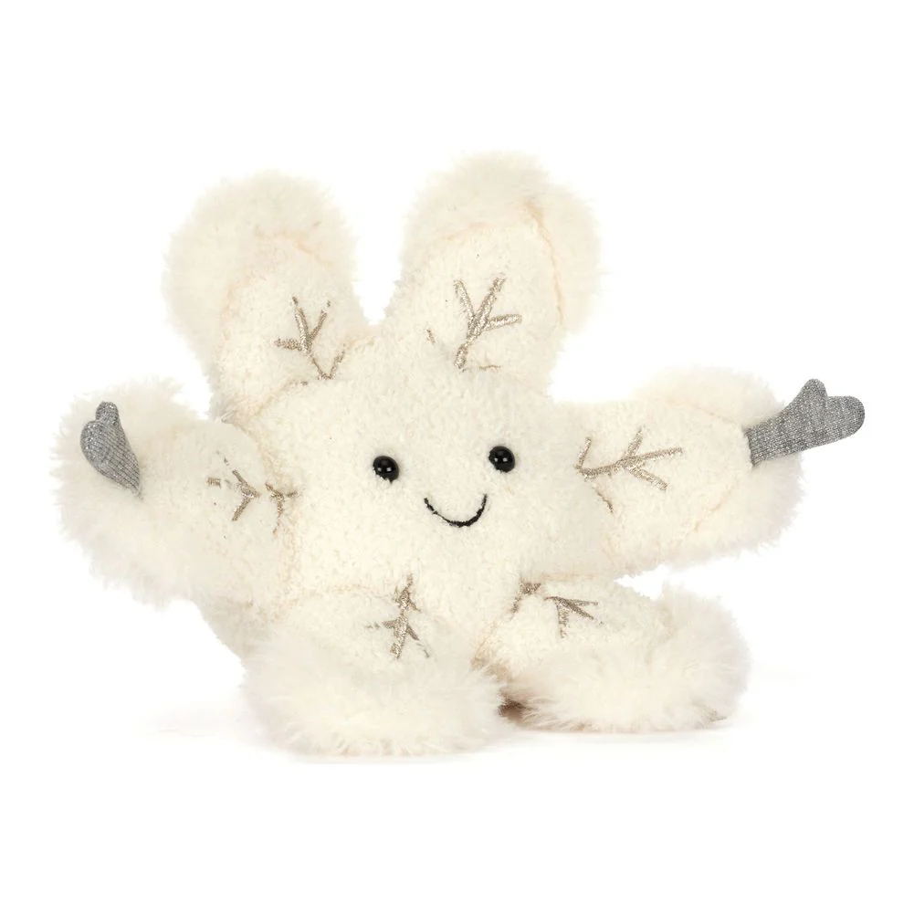 Jellycat Amuseables Plush Toy - Snowflake (6 inch)