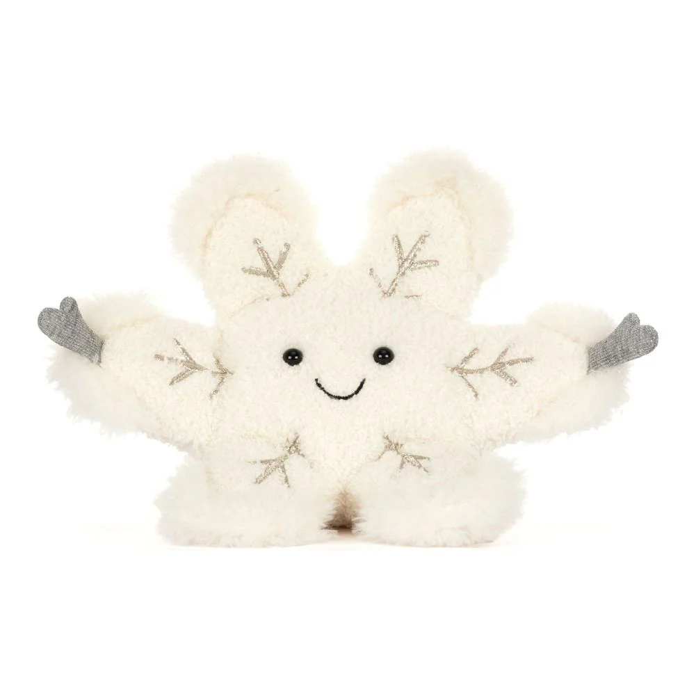 Jellycat Amuseables Plush Toy - Snowflake (6 inch) - Image 2