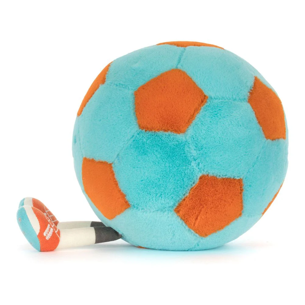 Jellycat Amuseables Plush Toy - Soccer Ball - Image 3