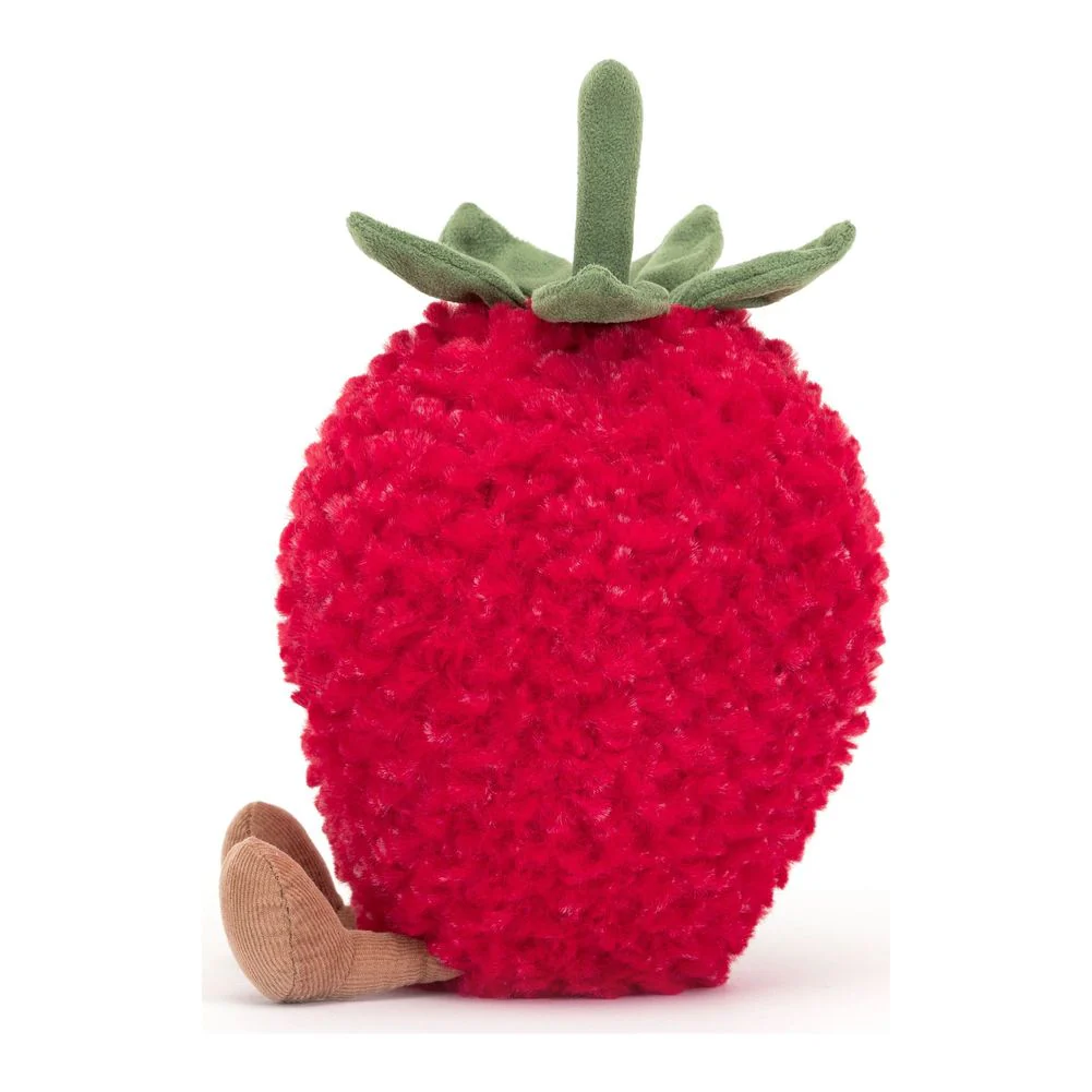 Jellycat Amuseables Plush Toy - Strawberry - Image 3