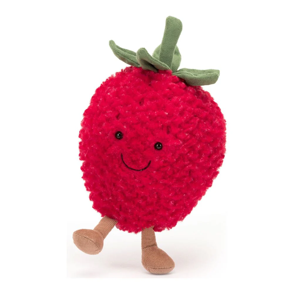Jellycat Amuseables Plush Toy - Strawberry - Image 7