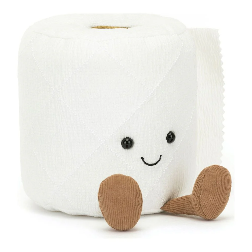 Jellycat Amuseables Plush Toy - Toilet Roll