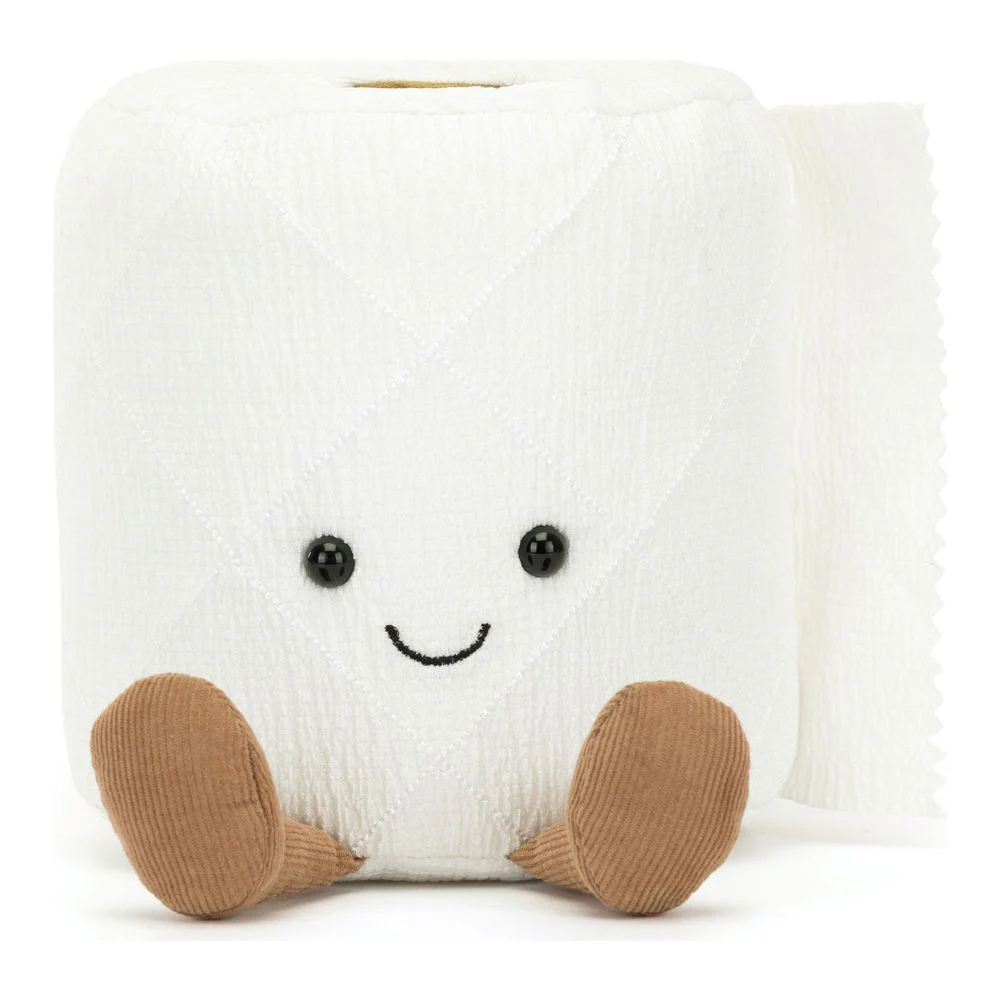 Jellycat Amuseables Plush Toy - Toilet Roll - Image 2