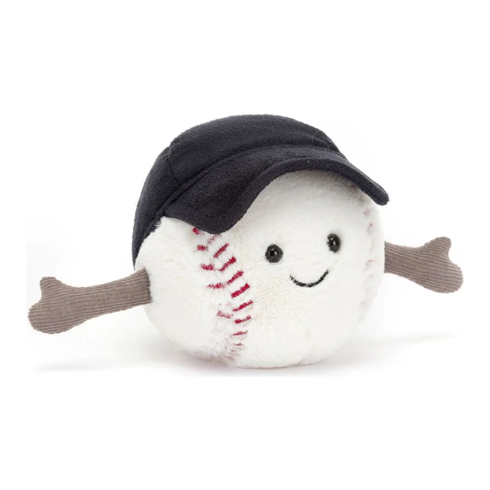 Jellycat Amuseables Sports Plush Toy - Baseball