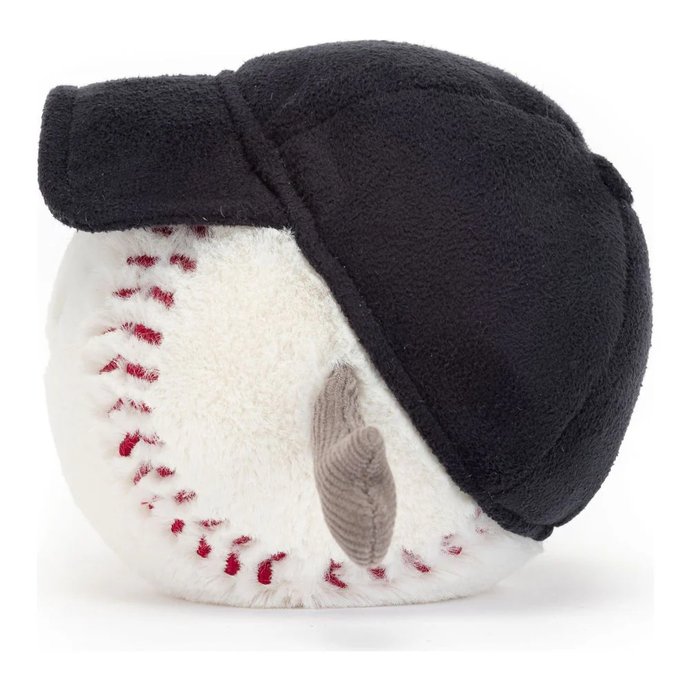 Jellycat Amuseables Sports Plush Toy - Baseball - Image 4