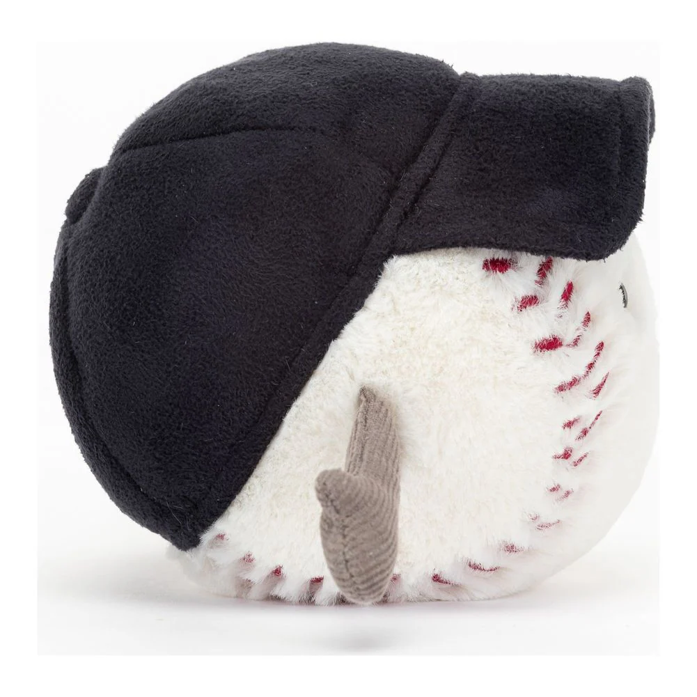 Jellycat Amuseables Sports Plush Toy - Baseball - Image 6