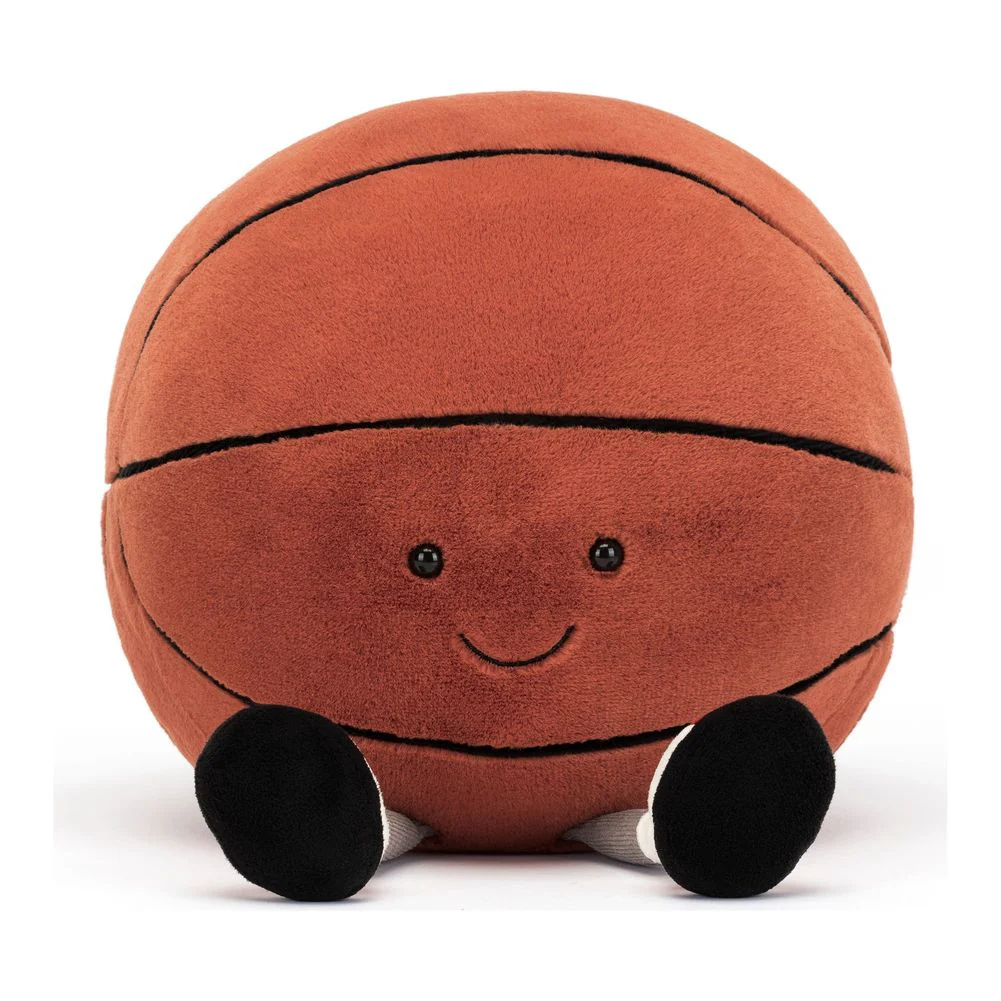 Jellycat Amuseables Sports Plush Toy - Basketball - Image 2
