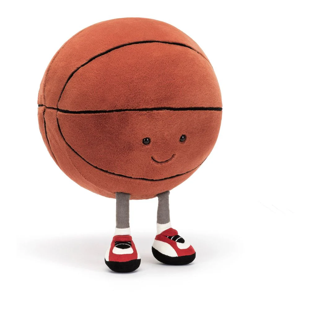 Jellycat Amuseables Sports Plush Toy - Basketball - Image 6