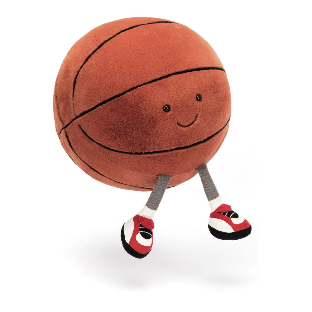 Jellycat Amuseables Sports Plush Toy - Basketball - Image 7