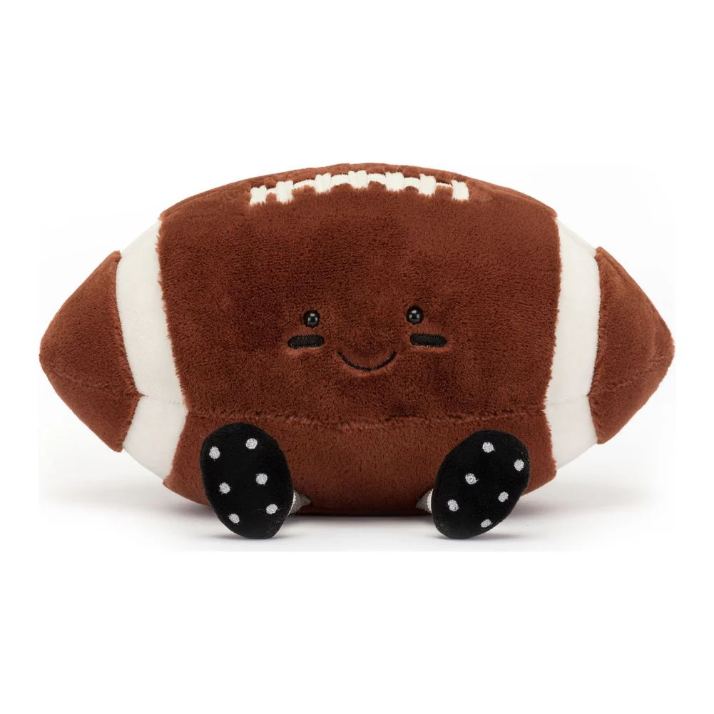 Jellycat Amuseables Sports Plush Toy - Football - Image 2