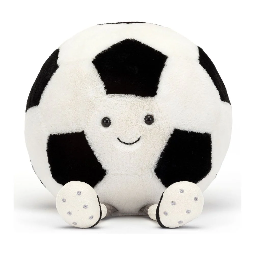 Jellycat Amuseables Sports Plush Toy - Soccer - Image 2