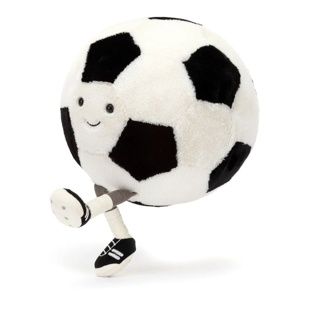 Jellycat Amuseables Sports Plush Toy - Soccer - Image 7