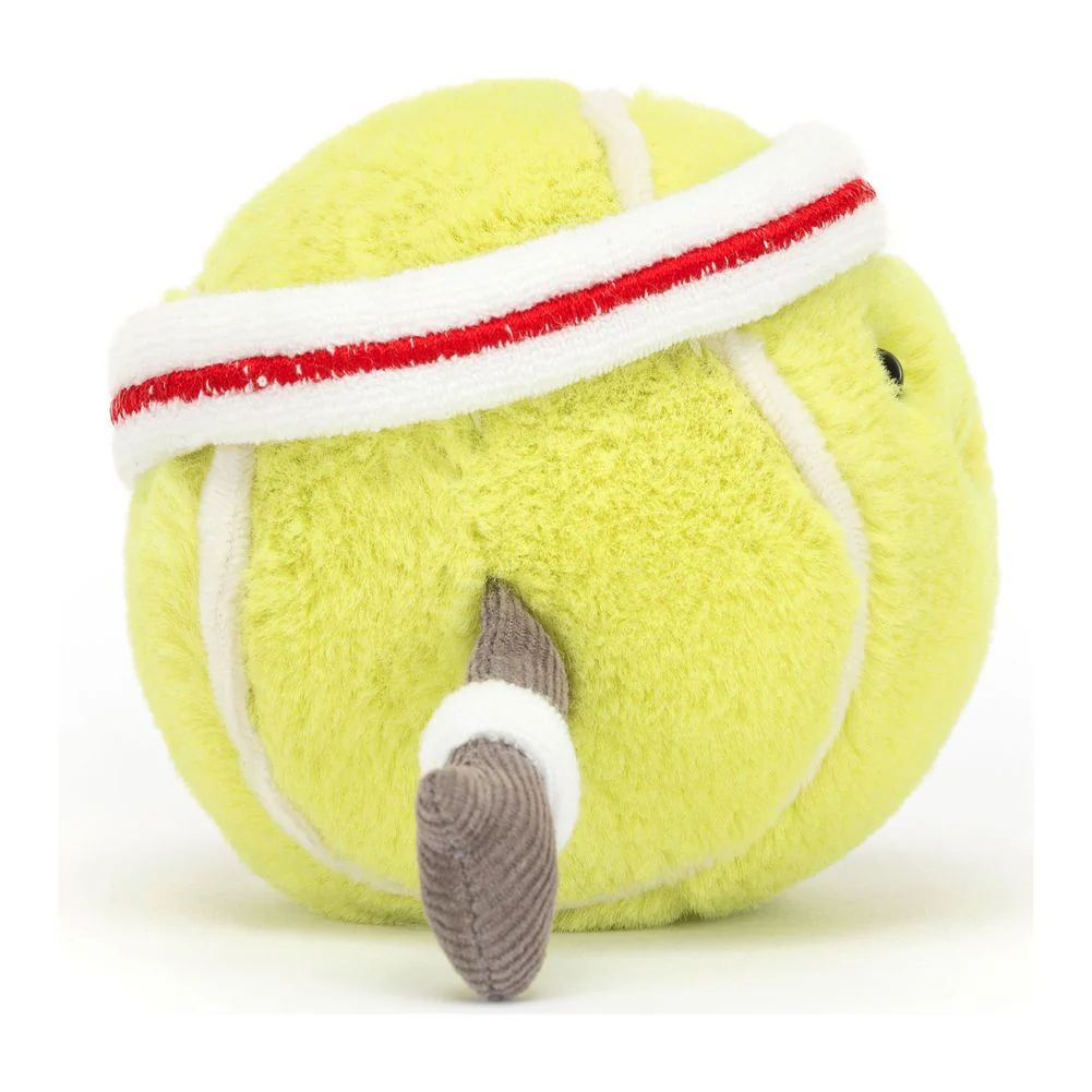 Jellycat Amuseables Sports Plush Toy - Tennis Ball - Image 6