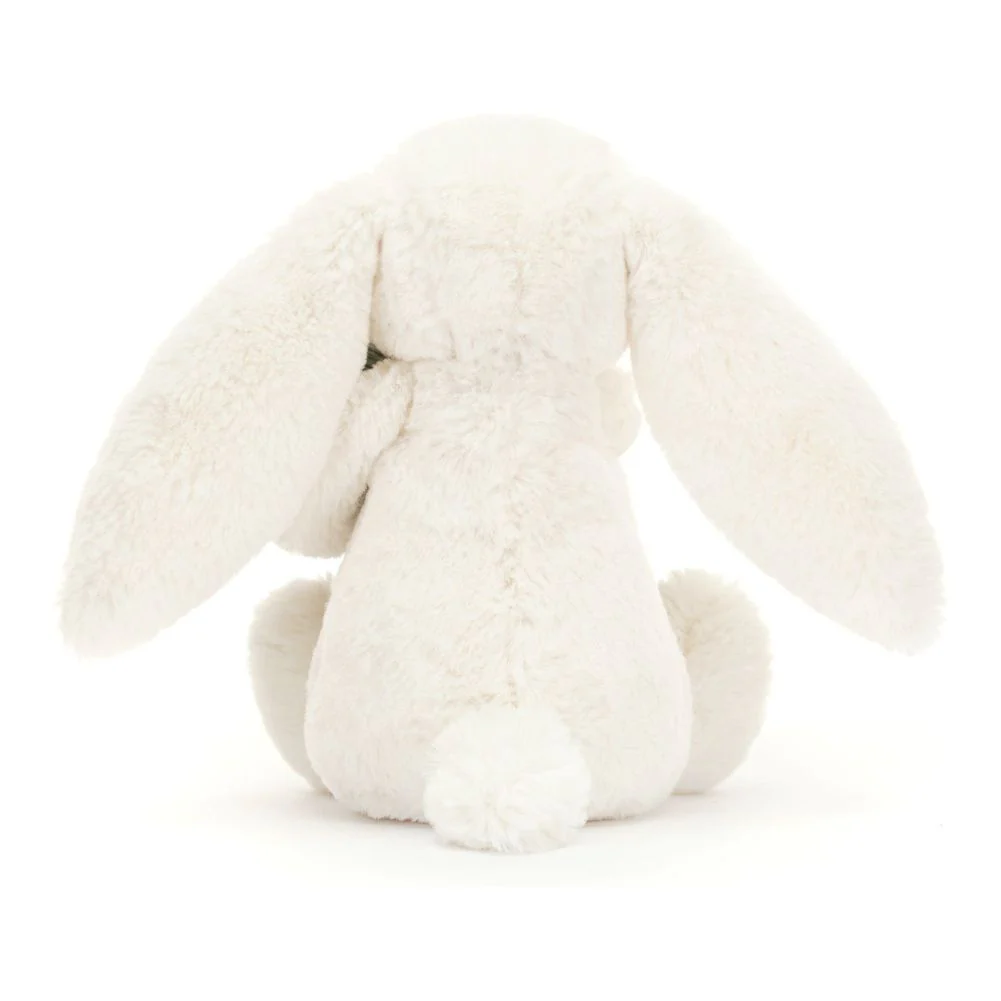 Jellycat Bashful Bunny Plush Toy - Christmas Tree - Image 4