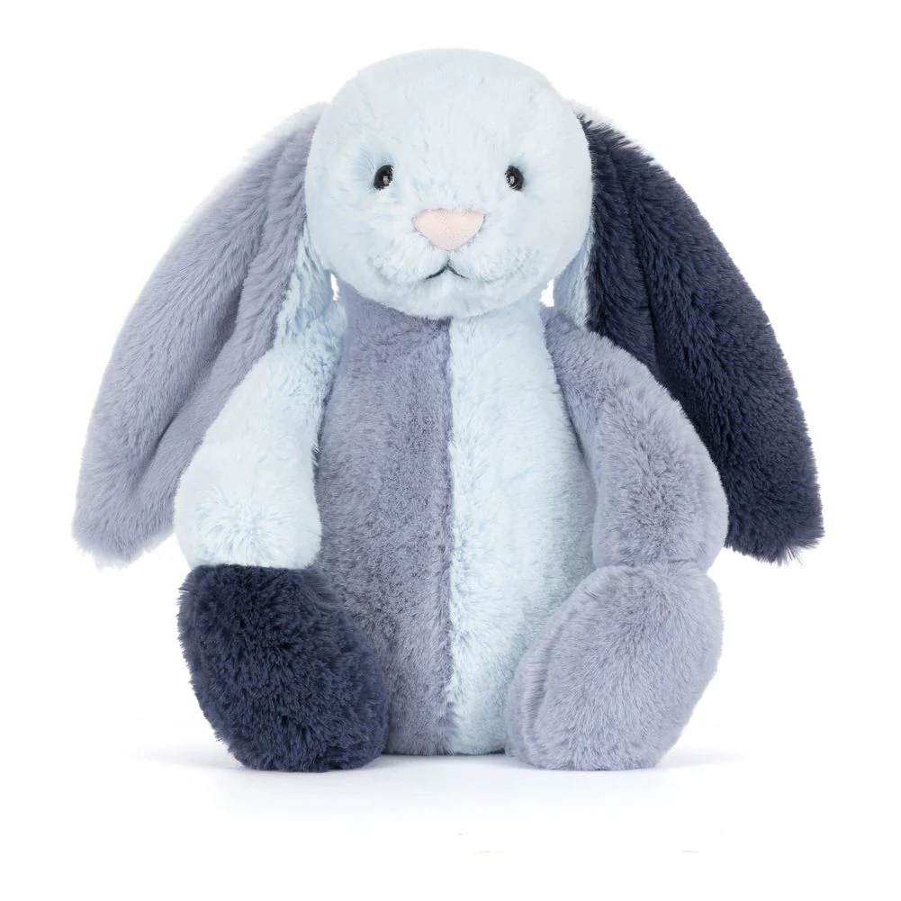 Jellycat Bashful Bunny Plush Toy - Puddlesea Bunny (9 inch) - Image 2