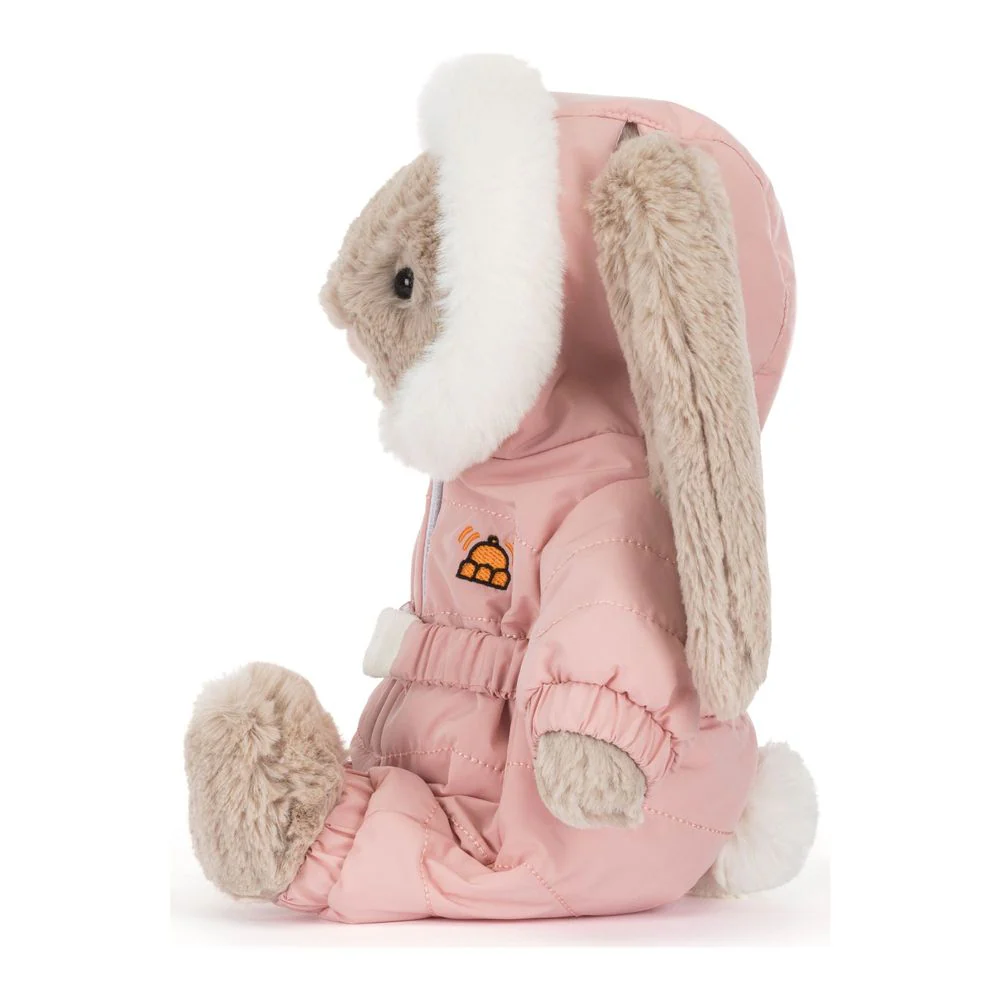 Jellycat Bashful Bunny Plush Toy - Snow Suit Bunny (Medium, 12 inch) - Image 3