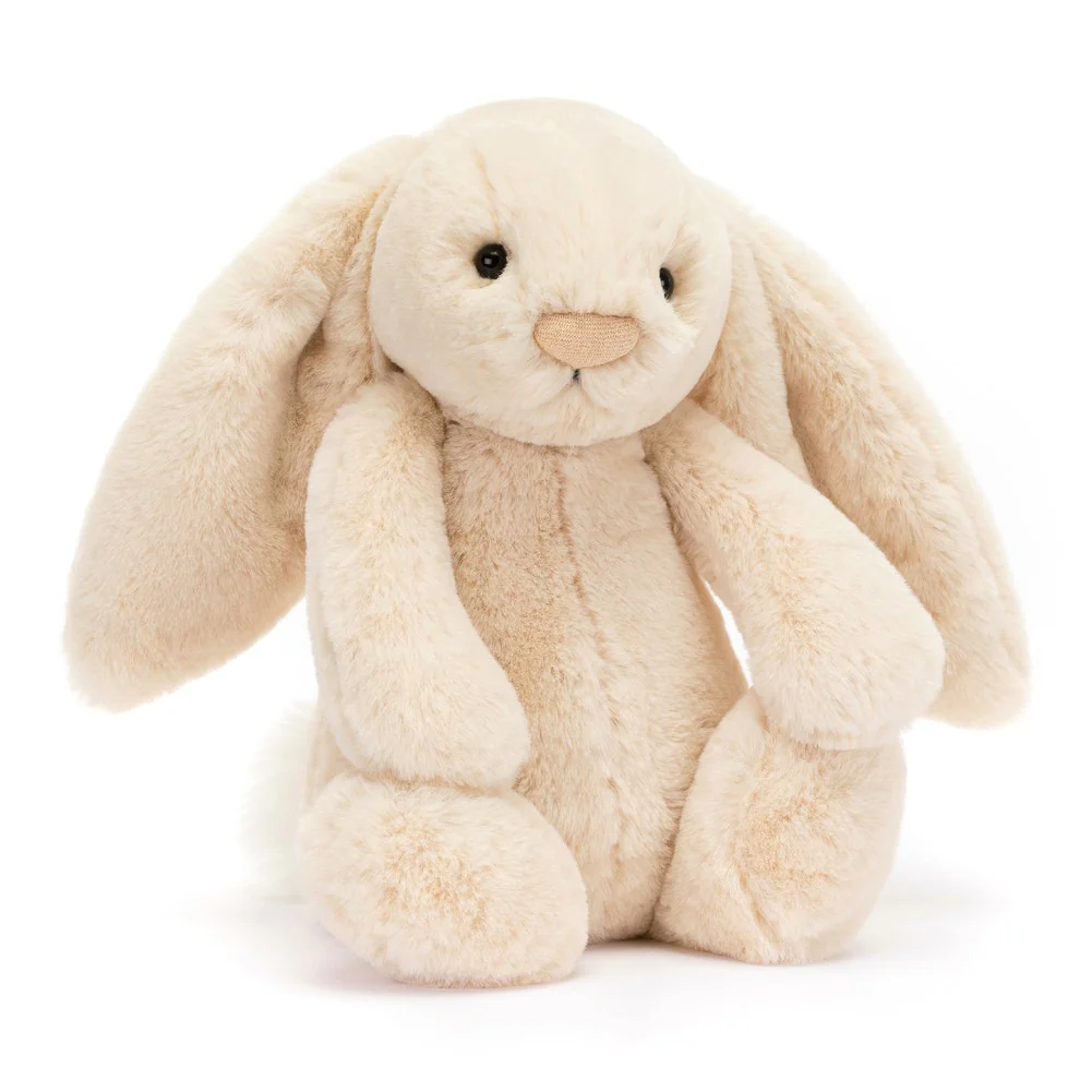 Jellycat Bashful Luxe Bunny Medium Plush Toy (12 inch) - Image 3