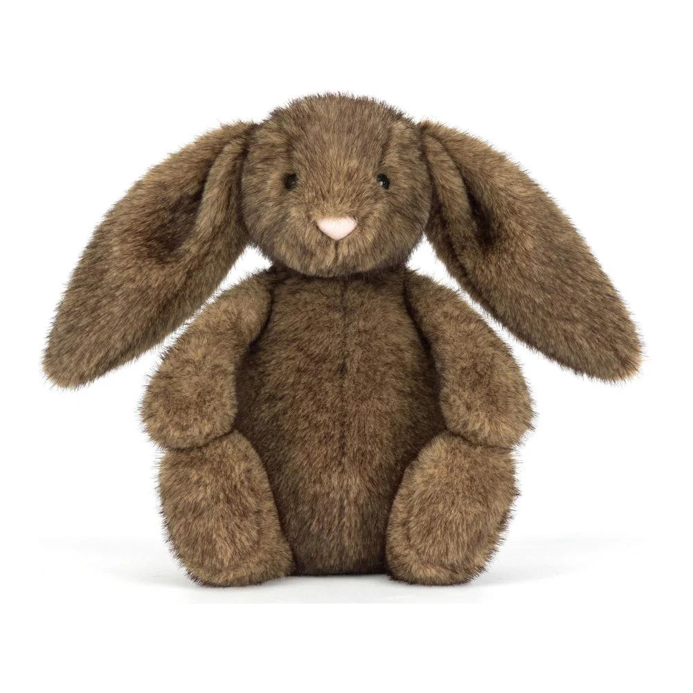 Jellycat Bashful Luxe Bunny Plush Toy - Hoppleston (Medium, 12 inch) - Image 2