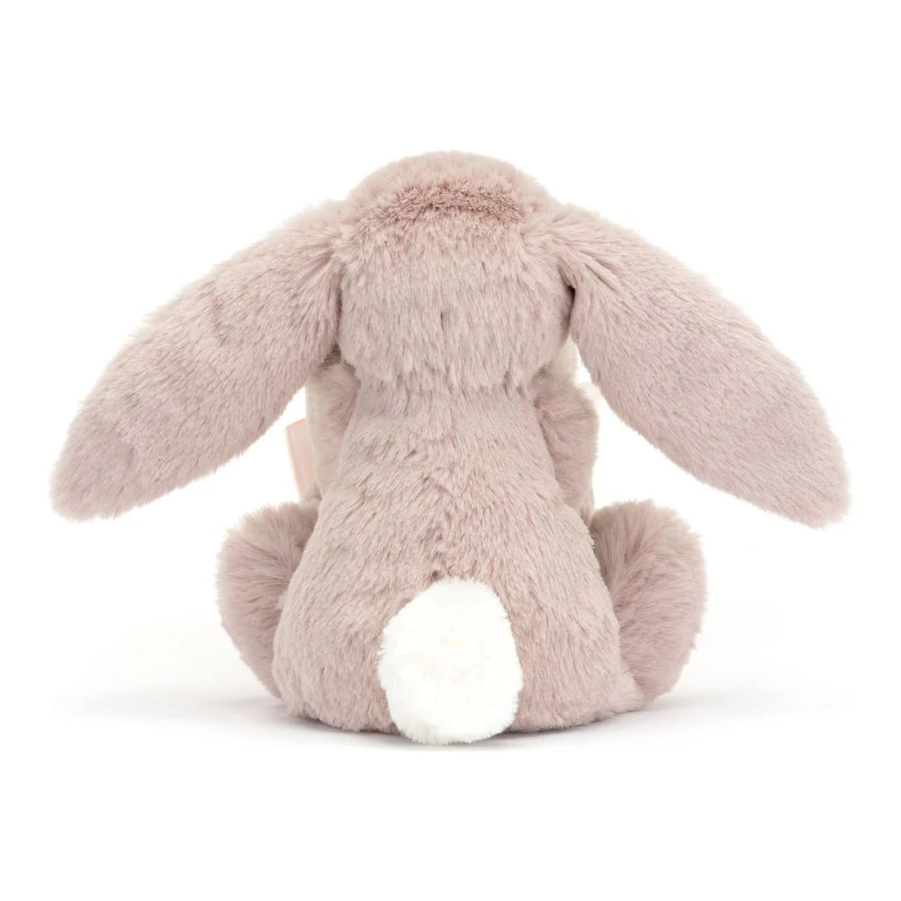 Jellycat Bashful Luxe Bunny Soother Blanket - Rosa Bunny - Image 6