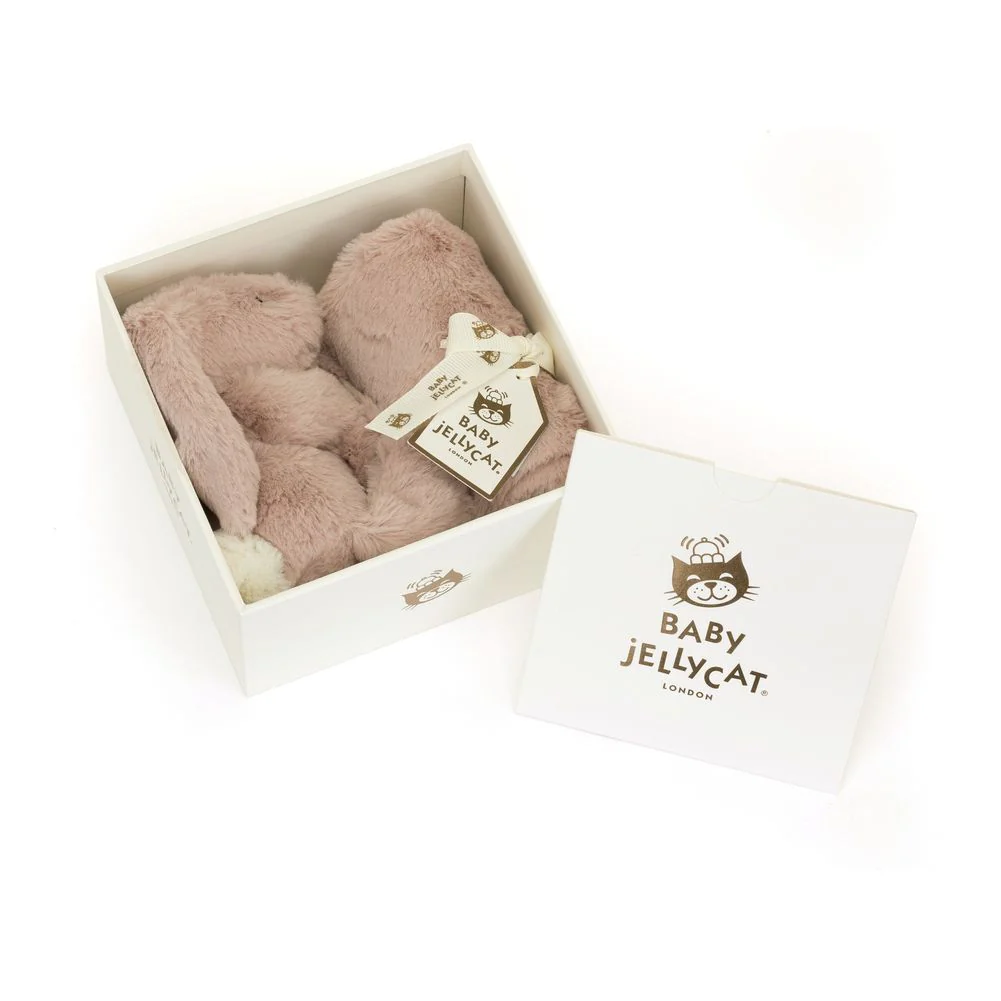 Jellycat Bashful Luxe Bunny Soother Blanket - Rosa Bunny - Image 7
