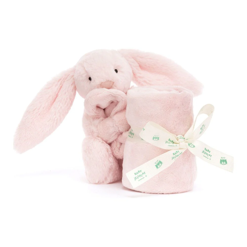 Jellycat Bashful Soother Blanket - Pink Bunny - Image 2