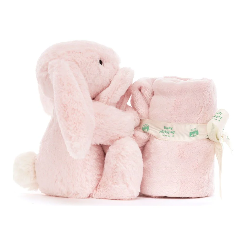 Jellycat Bashful Soother Blanket - Pink Bunny - Image 4
