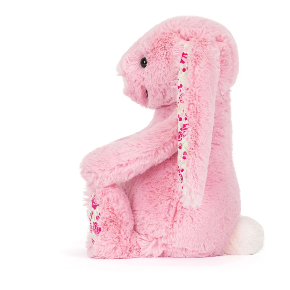 Jellycat Blossom Luxe Bunny Plush Toy - Blushkin (Medium, 12 inch) - Image 3