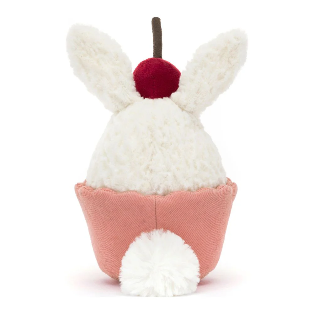 Jellycat Dainty Dessert Plush Toy - Bunny Cupcake - Image 5