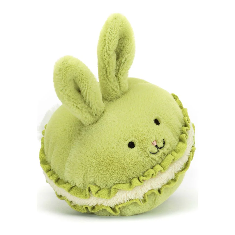 Jellycat Dainty Dessert Plush Toy - Bunny Macaron - Image 7