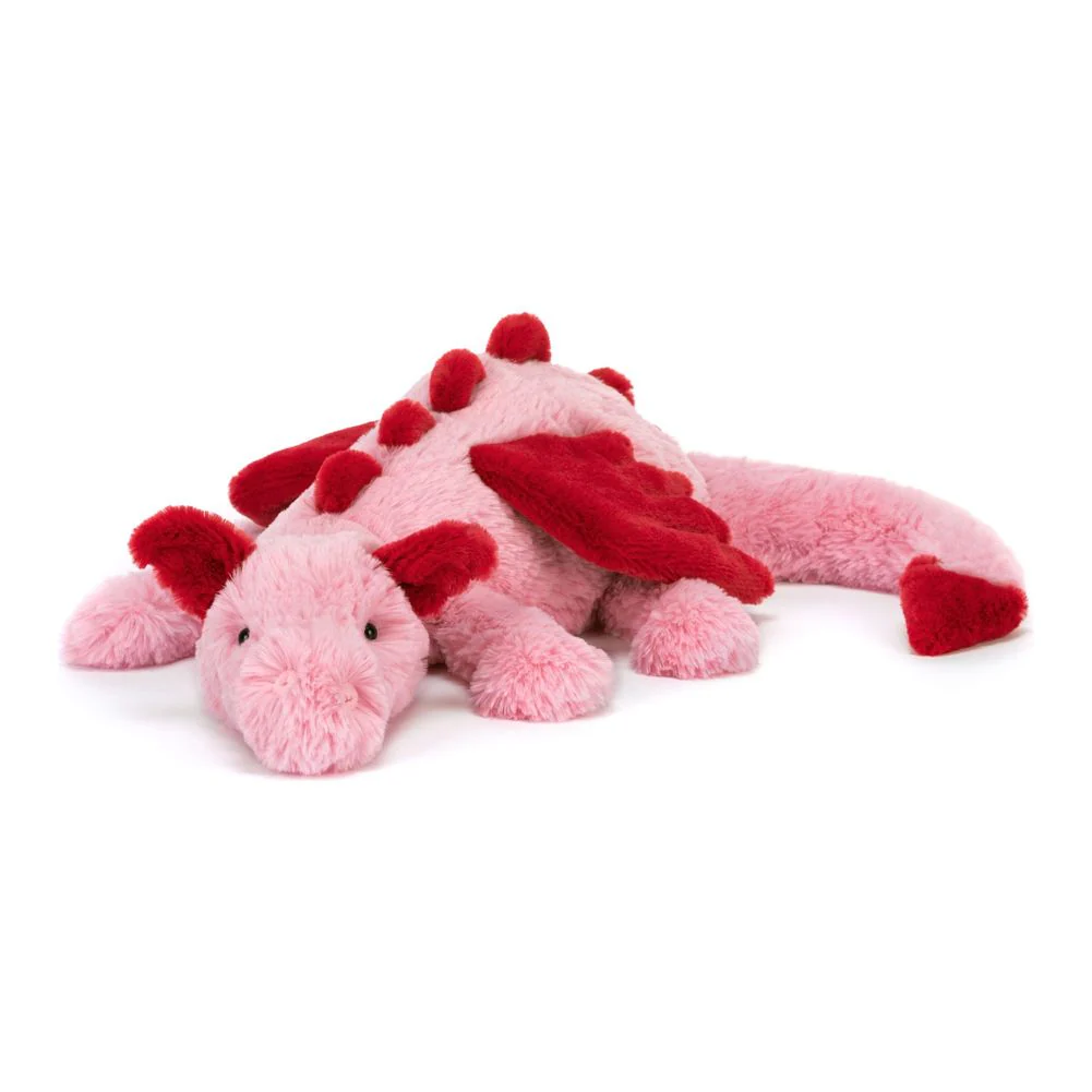 Jellycat Dragon Plush Toy - Heart Dragon