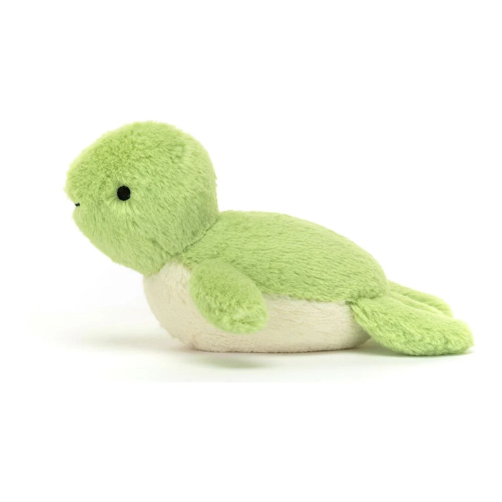 Jellycat Fluffy Plush Toy - Fluffy Turtle - Image 3