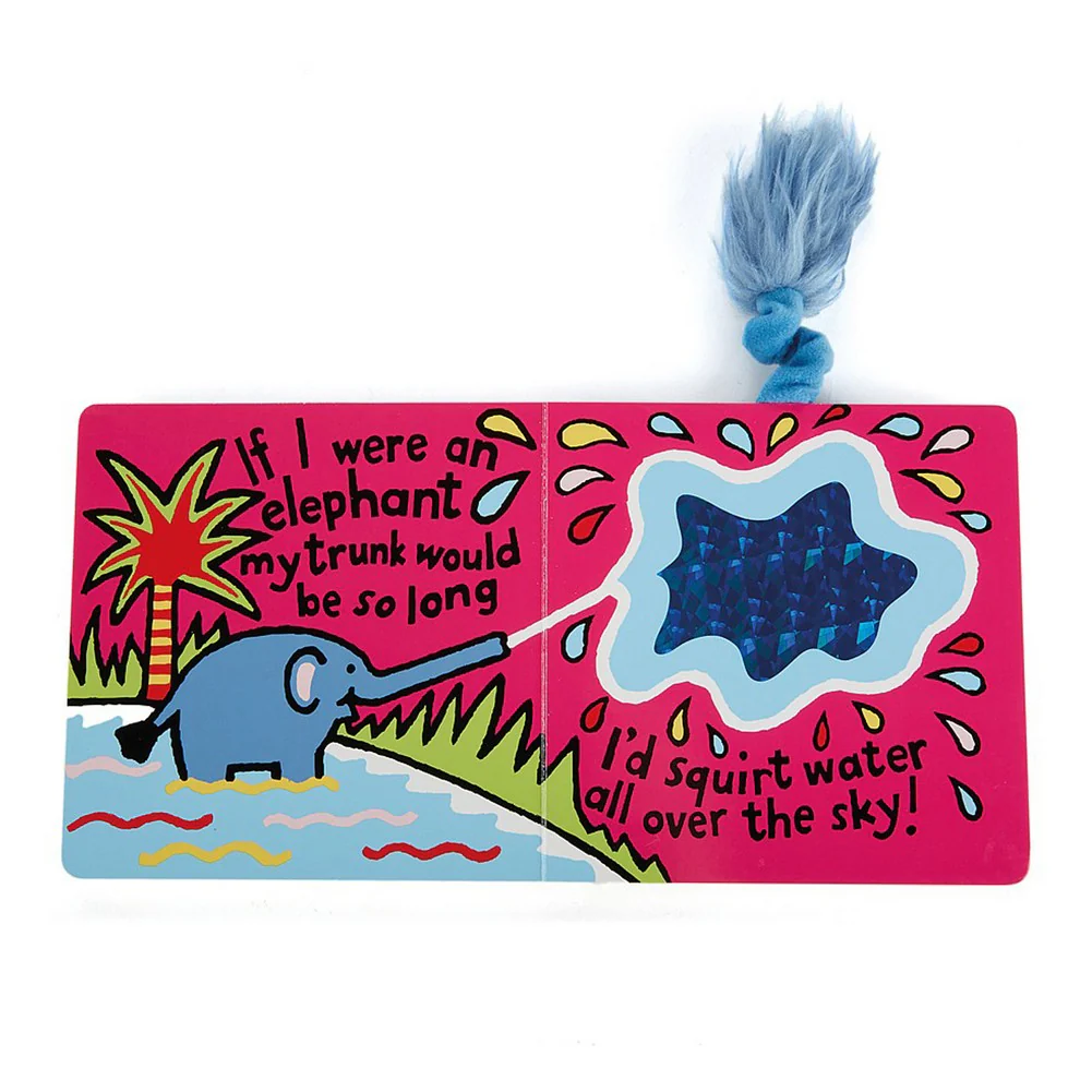Jellycat If I Were Book - Elephant - Image 2