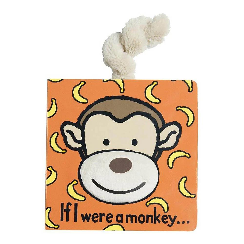Jellycat If I Were Book - Monkey