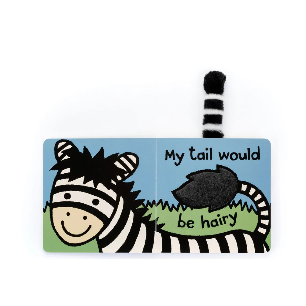 Jellycat If I Were Book - Zebra - Image 4
