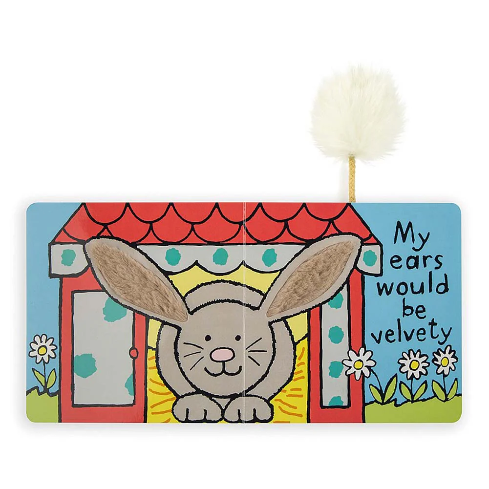 Jellycat If I Were Board Book - Beige Bunny - Image 3