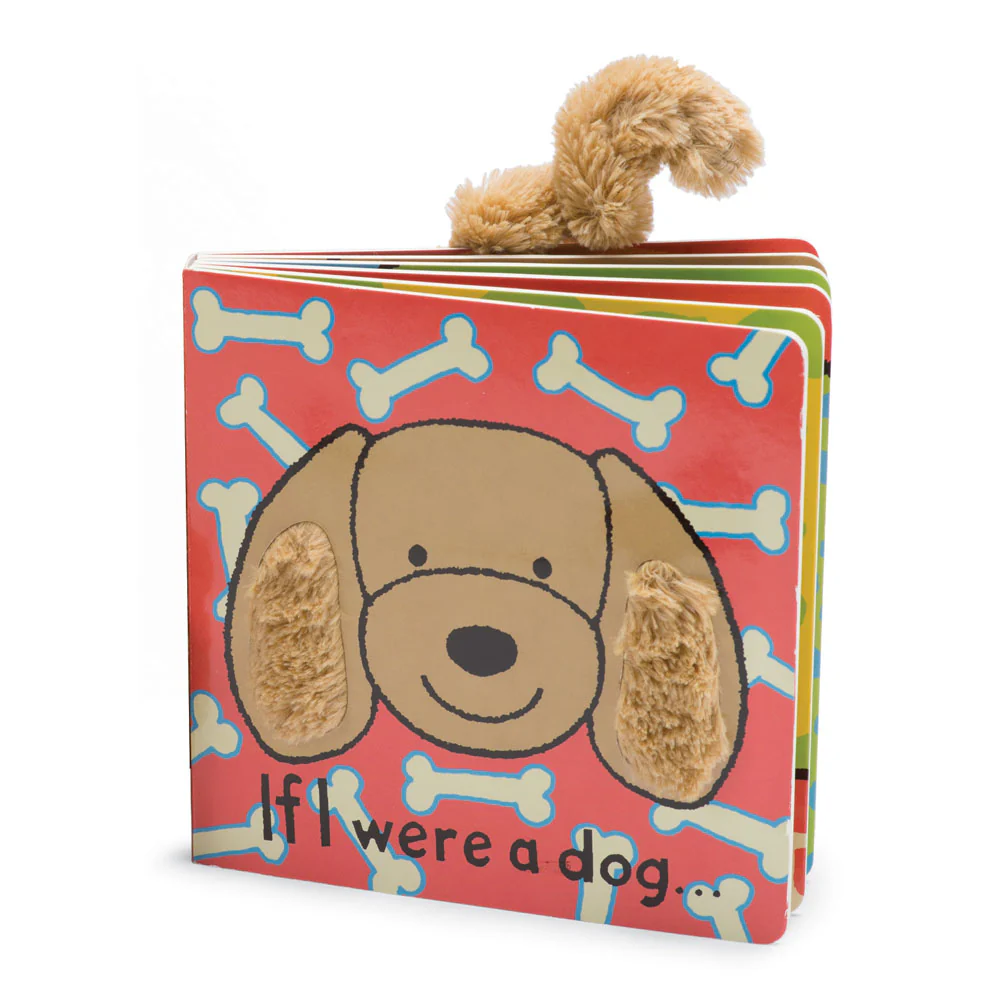 Jellycat If I Were Soft Book - Toffee Puppy