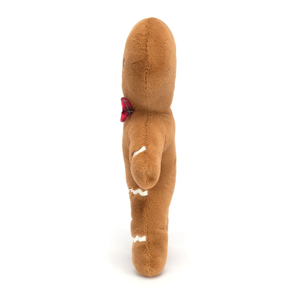 Jellycat Jolly Gingerbread Plush Toy - Fred (Large, 13 inch) - Image 3