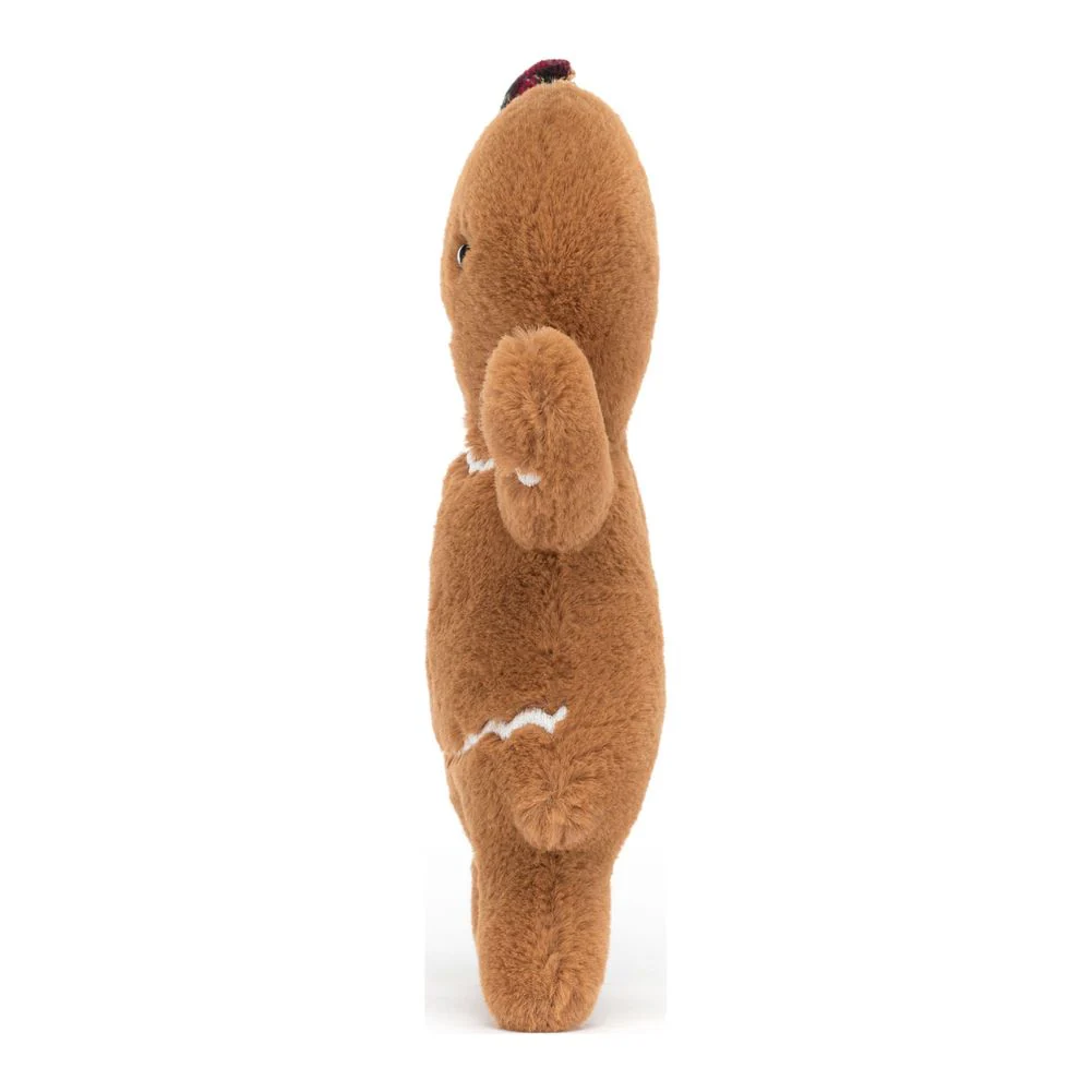 Jellycat Jolly Gingerbread Plush Toy - Ruby (Medium, 8 inch) - Image 3