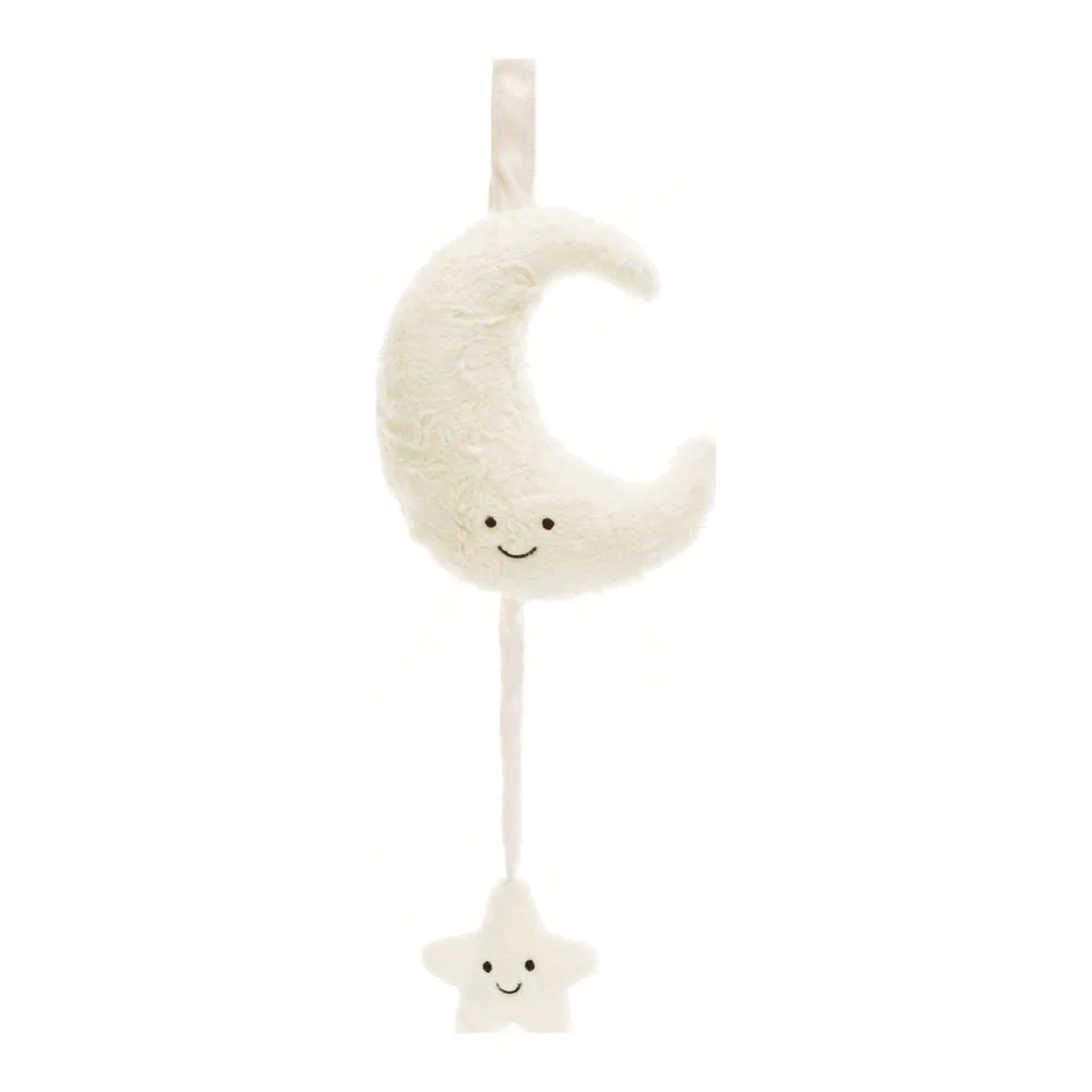 Jellycat Musical Pull Plush Toy - Amuseables Moon - Image 4