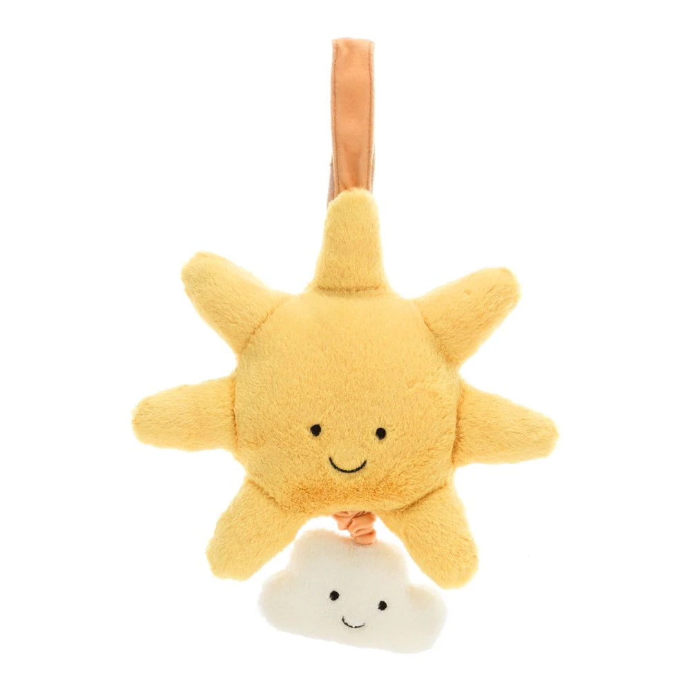 Jellycat Musical Pull Plush Toy - Amuseables Sun