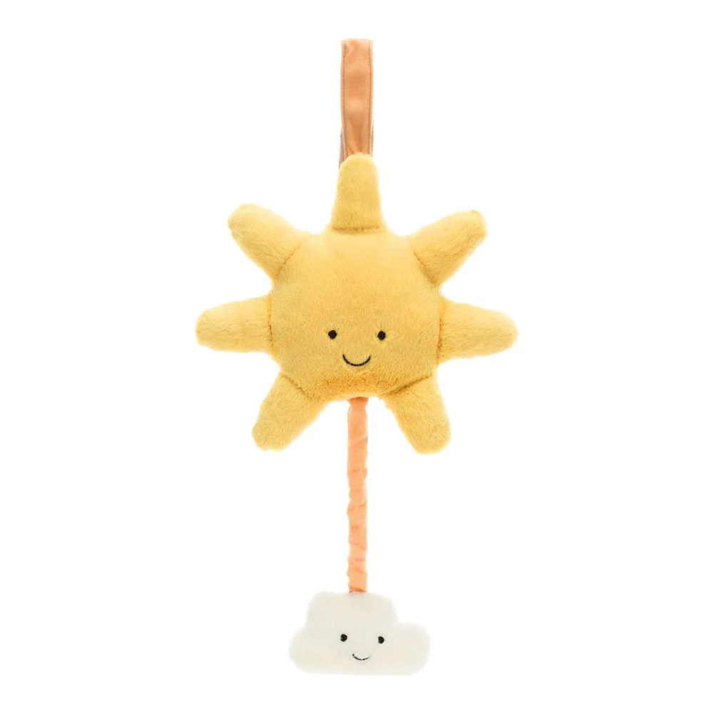Jellycat Musical Pull Plush Toy - Amuseables Sun - Image 4