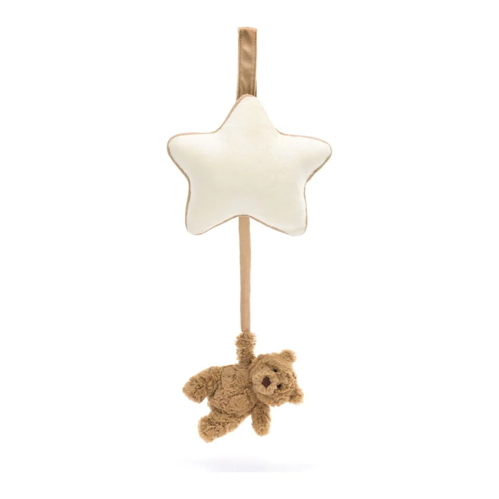 Jellycat Musical Pull Plush Toy - Bartholomew Bear - Image 2