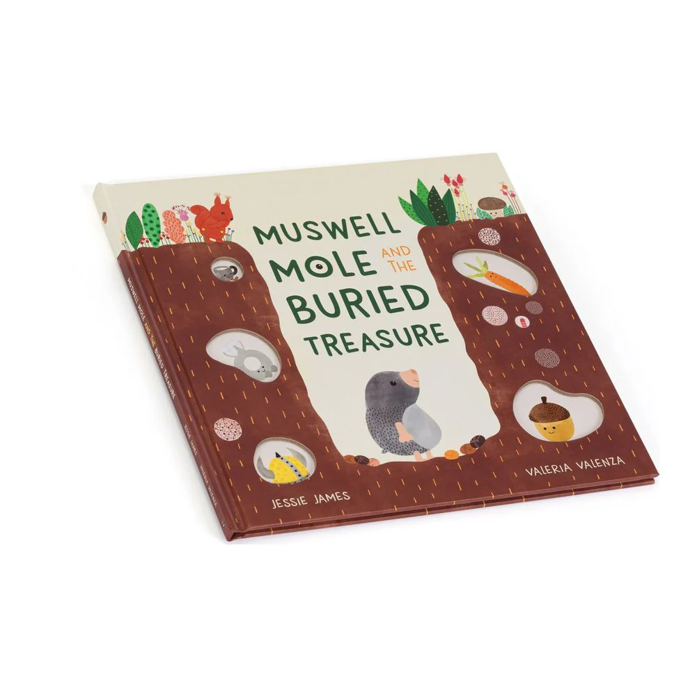 Jellycat Muswell Mole and the Buried Treasure Book - Image 2