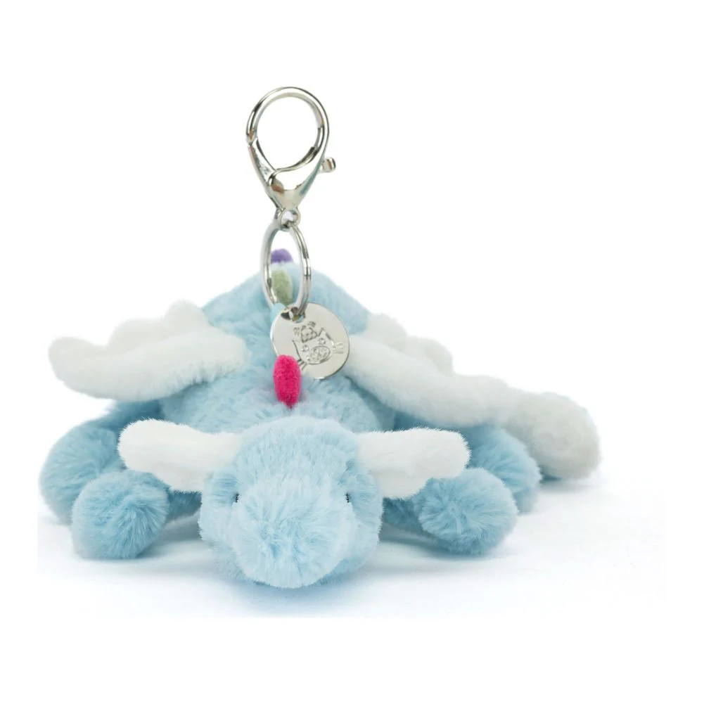 Jellycat Plush Bag Charm - Sky Dragon - Image 3