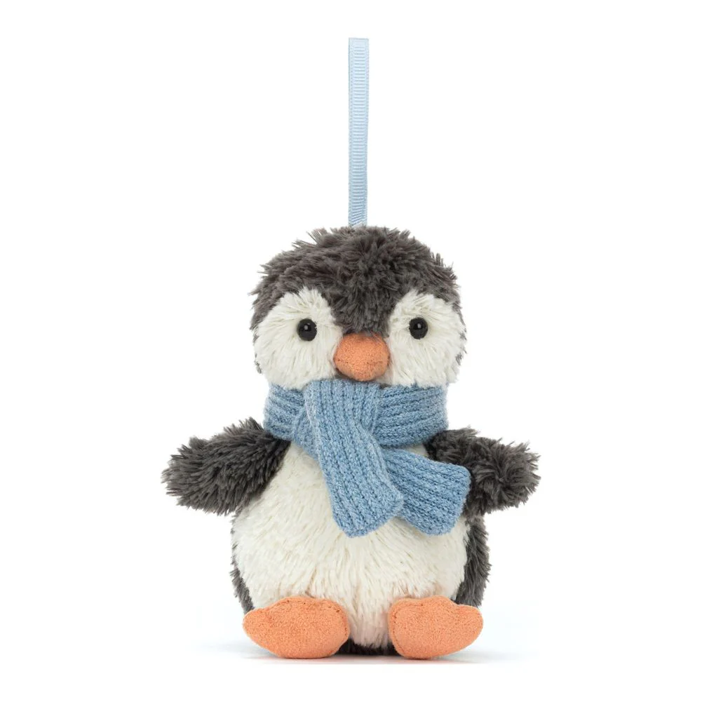 Jellycat Plush Christmas Tree Decoration - Peanut Penguin - Image 2