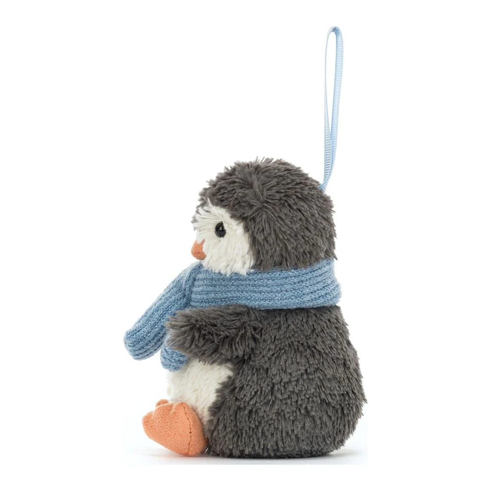 Jellycat Plush Christmas Tree Decoration - Peanut Penguin - Image 3